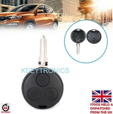 For Smart Car 3 Button Remote Key Fob City Roadster Fortwo Forfour Coupe - (A46)