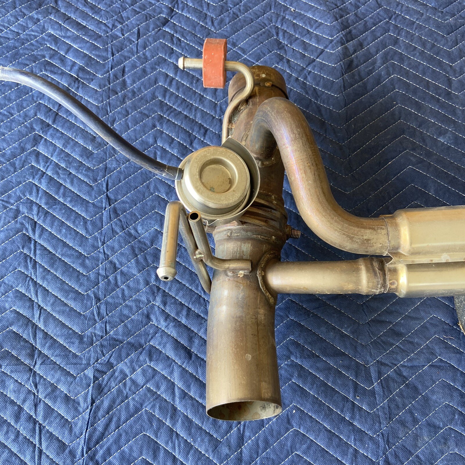 FERRARI 488 GTB OEM REAR MUFFLER EXHAUST