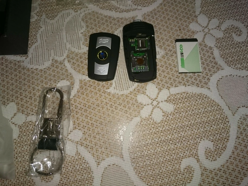 Micro cellulare phone portachiave phone tipo forma chiave BMW Micro Phone Mini - Photo 3/4