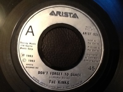 THE KINKS . DON'T FORGET TO DANCE . 1983 ( RAY DAVIES )