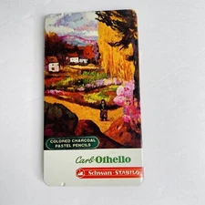 Carb Othello Schwan Stabilo Pastel Pencils # 1413 Germany Colored Original Tin