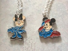 MINNIE- MICKEY MOUSE NECKLACES both 