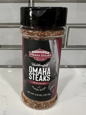 Omaha Steaks Seasoning 5.9 oz  Master Butchers' Favorite Blend BRAND NEW SEALED