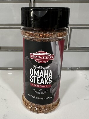 Omaha Steaks Seasoning oz Master Butchers' Favorite Blend BRAND NEW  SEALED