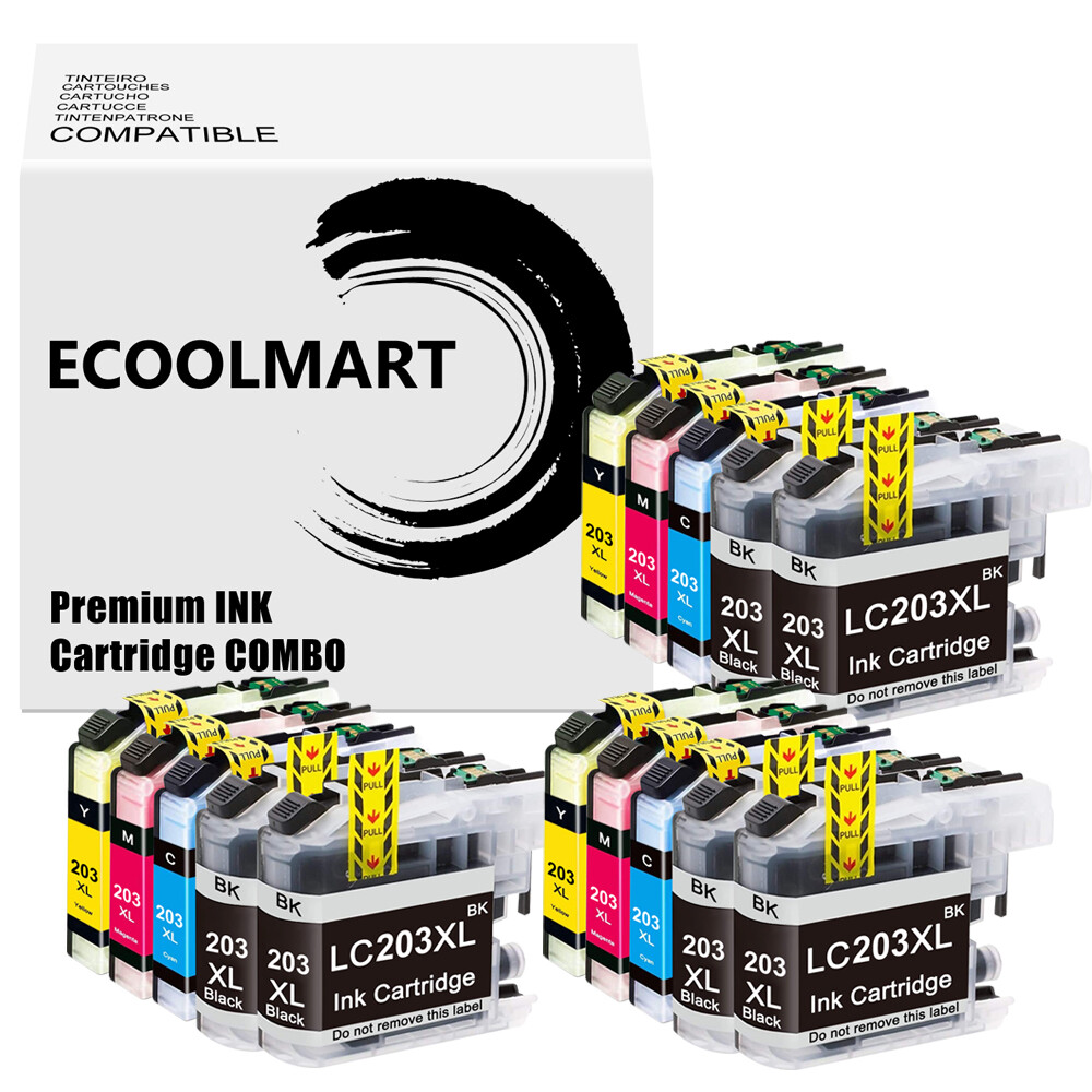 15PK Ink Cartridge fits Brother LC203 MFC-J460DW MFC-J480DW J485DW J680DW