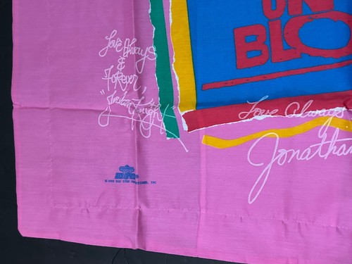 Vintage 1990 New Kids On The Block Pillowcase New Slightly Irregular Rare - Picture 6 of 16