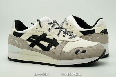 ASICS GEL LYTE 3 USED SIZE 9.5 KITH MARVEL X-MEN STORM WHITE GREY