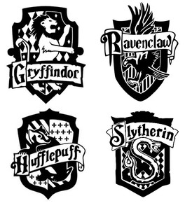 Download HARRY POTTER HOGWARTS HOUSE SHIELDS CUT VINYL STICKER ...