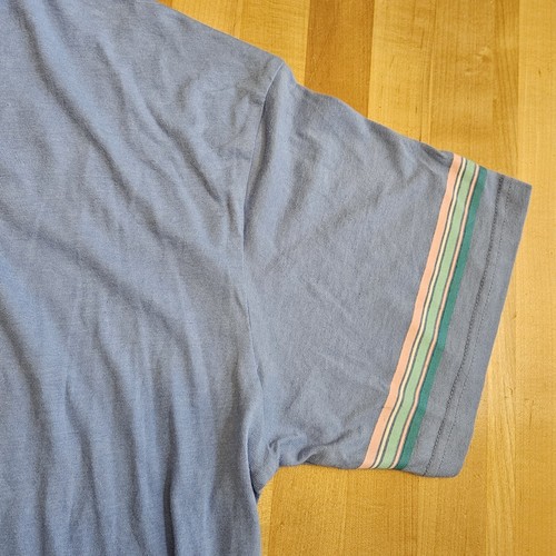 T-shirt da donna collo a V Buc-ee's Think Happy taglia L nuova con etichette leggere - Foto 9 di 12