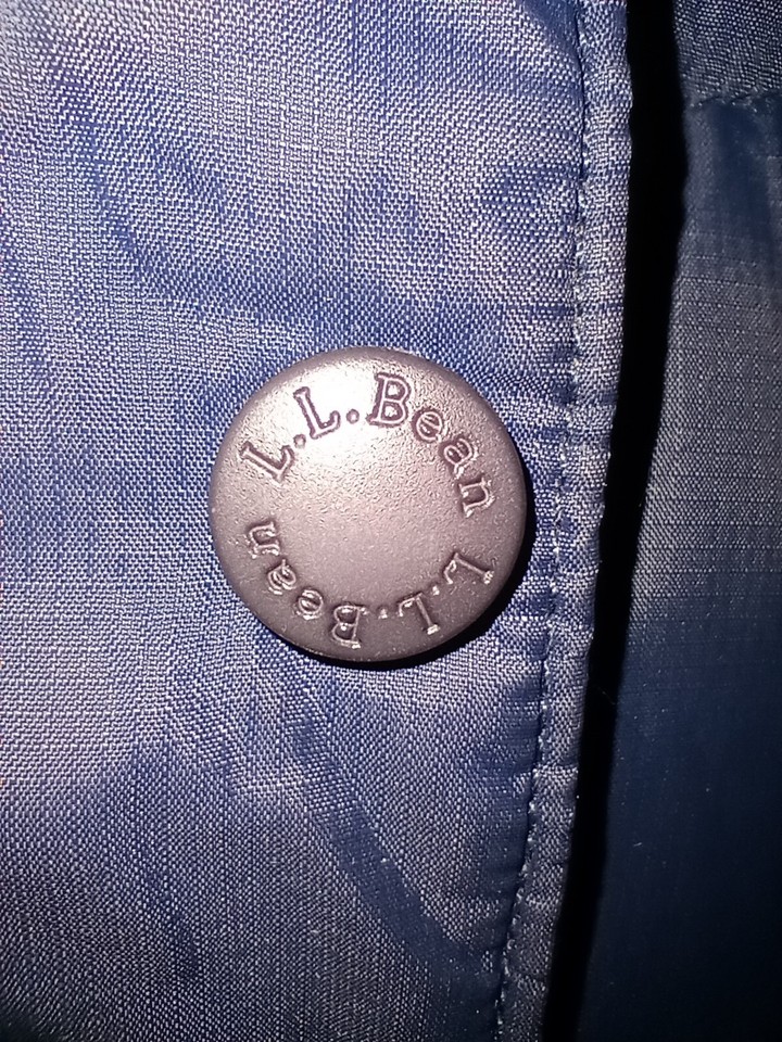 LL Bean Goose Down Hooded Puffer Parka Jacket Coat Women's Small S Reg