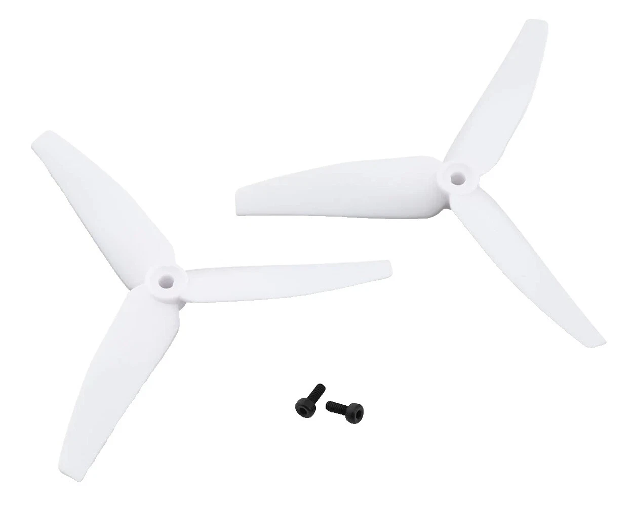 White Hobby RC Helicóptero hélices de cuerpo y Cuchillas