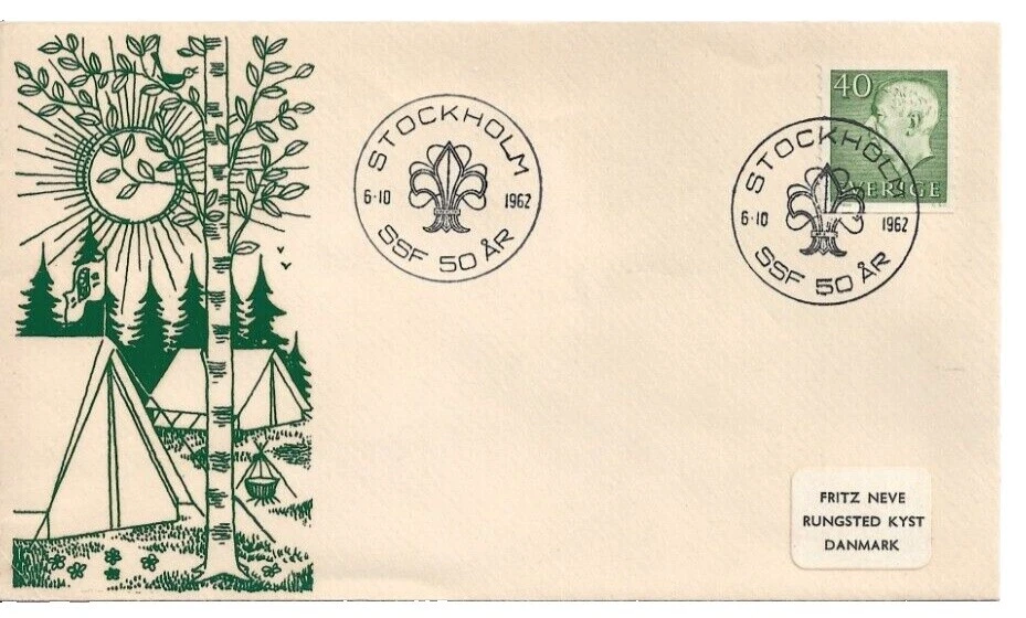 Fancy Cancel Swedish Stamps