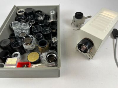 Spindler Hoyer Richtleuchte mit Zubehör, Mikrobank