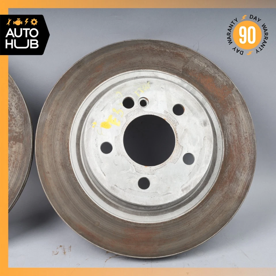 Juego de rotores de freno trasero izquierdo y derecho mercedes w211 e350 cls500 2114230912 oem Foto 2 de 4