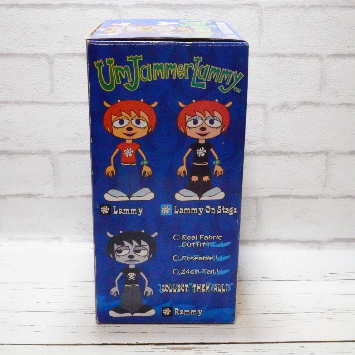 MEDICOM TOY Parappa The rappa Um Jammer Lammy Figure Soft Vinyl