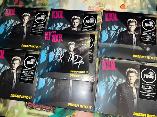 BILLY IDOL Dream Into It CD with SIGNED art card Autographed 2025 Album - Picture 3 of 4