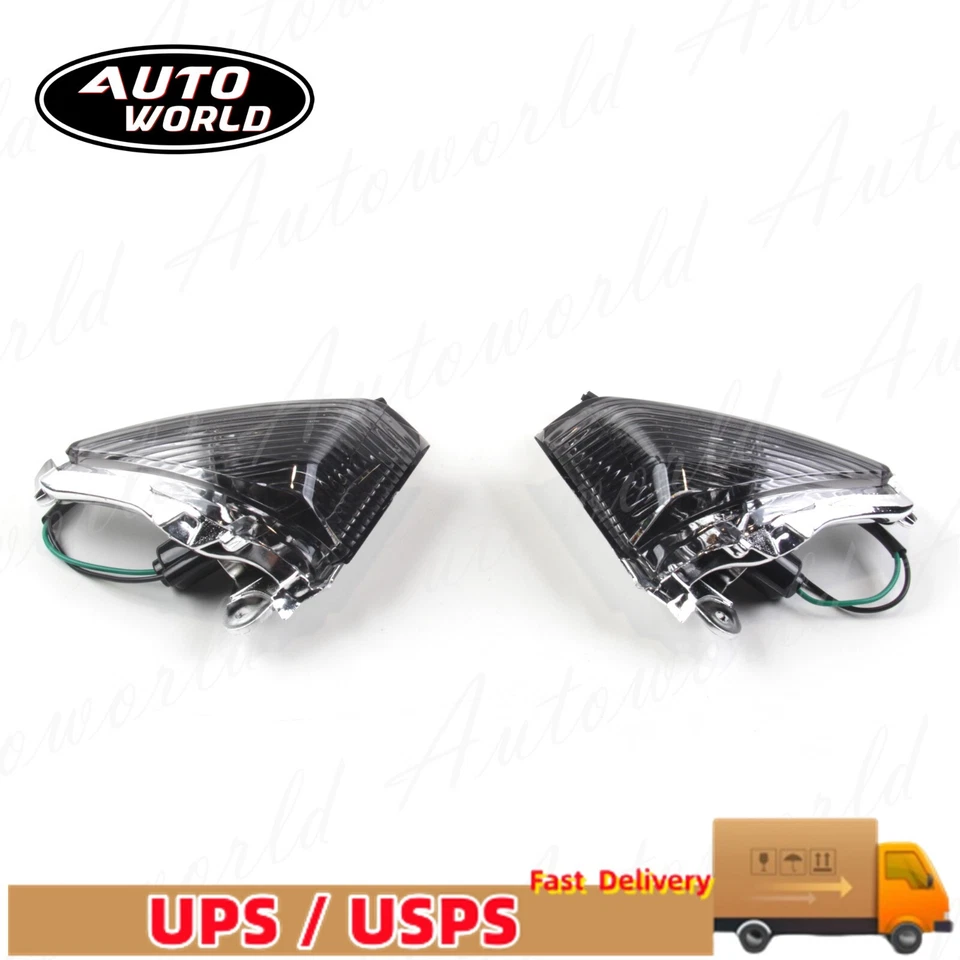 Estuche de luz de señal de giro delantero para Kawasaki Ninja ZX6R 2005-2010 2009 2008 2007 Foto 4 de 4