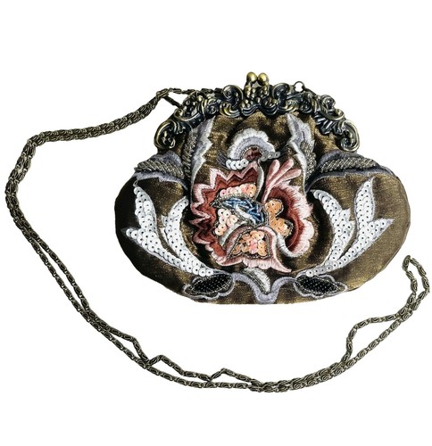 Set of Three Women\'s Vintage Art Deco Style Beaded Sequin Cummerbund Belts Set of Three Women main image 4