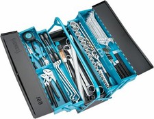 HAZET Metal tool box with assortment 190/80 Number of tools: 80
