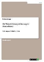 Die Vorratsdatenspeicherung In Deutschland | Buch | 9783656004219