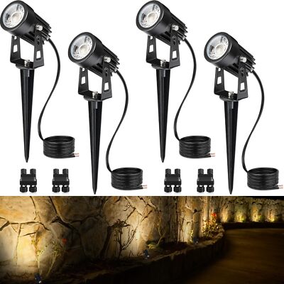 3w Low Voltage Landscape Lighting Led Landscape Spotlights With Connectors Water
