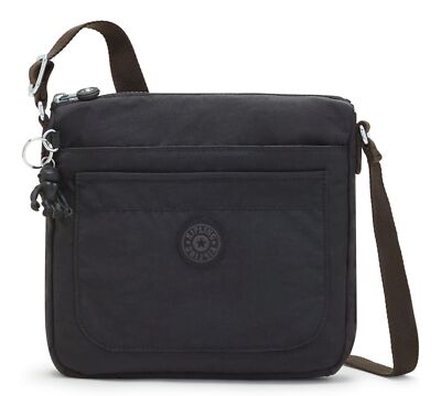 kipling Basic Sebastian Crossbody Bag Umhängetasche Tasche Black Noir schwarz