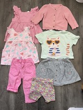 🌸 Girl 12-18 Months  Bundle Dresses Tops Shorts Next H&M  Summer