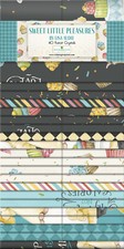 Sweet Little Pleasures By Wilmington Prints - 40 Karat Crystals / Jelly Roll