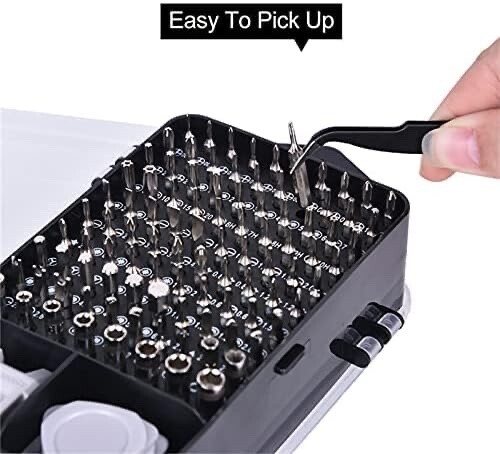 115 in 1 Magnetic Precision Screwdriver Set PC Phone Electronics Repair Tool Kit - Picture 24 of 24