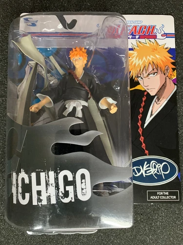 Toynami Shonen Jump Bleach Ichigo 7" figure with stand Series 1 Encore Version