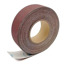 400 Grit Continuous Sandpaper 1" x 26' Abrasive Sandpaper Roll for Wood Metal