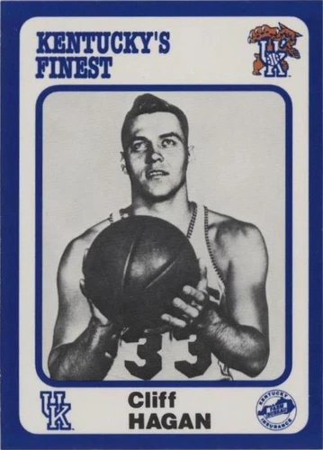 1988-89 Collegiate Collection Kentucky Wildcats Kentucky's Finest - Cliff Hagan #171