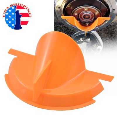For Harley Touring Softail Sportster Models Orange Primary Case Oil Fill Funnel