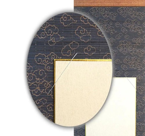 Bamboo Hanging Scroll Free Installation Brush Ink Calligraphy Painting Sumi-e - Picture 8 of 30