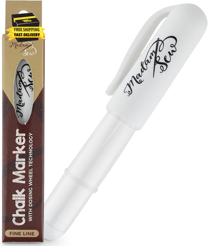 Fabric Chalk Markers for Sewing & Quilting | Refillable Tailors Chalk for Fabric