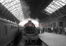 PHOTO  LMS 45238 AS ABOVE BUT AT LEICESTER BELGRAVE ROAD RAILWAY STATION