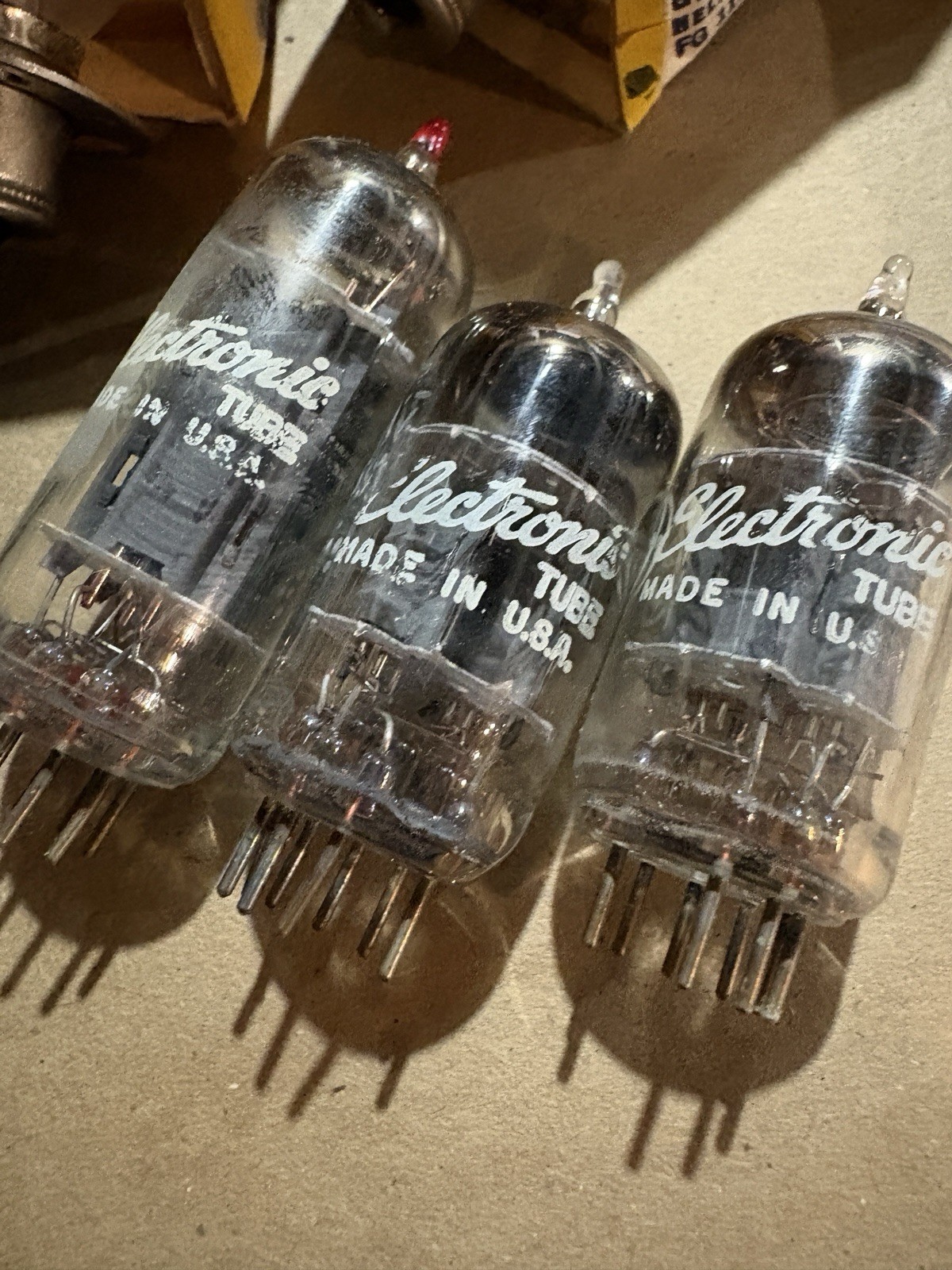 Vintage Gardner Specular Gloss Calibration Standards GE Tubes Lamps Lot - second product detail image