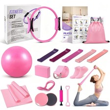 16er Pilates Set Fitness Yoga Block Workout S...