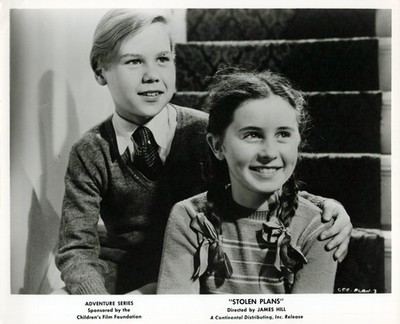 Mavis Sage + Lance Secretan in Stolen Plans (1952) Vintage Hollywood Photo 1354K