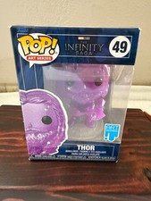 Funko Pop! Figura Vinilo Serie Arte Infinity Saga Thor Bobble-Head #49