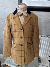 Equetech Brandneu mit Etikett Unisex Jugend Wheatley Tweed Show Jacke 30"