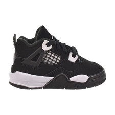 Jordan 4 Retro TD 'White Thunder' Toddlers' Shoes Black FV4538-001