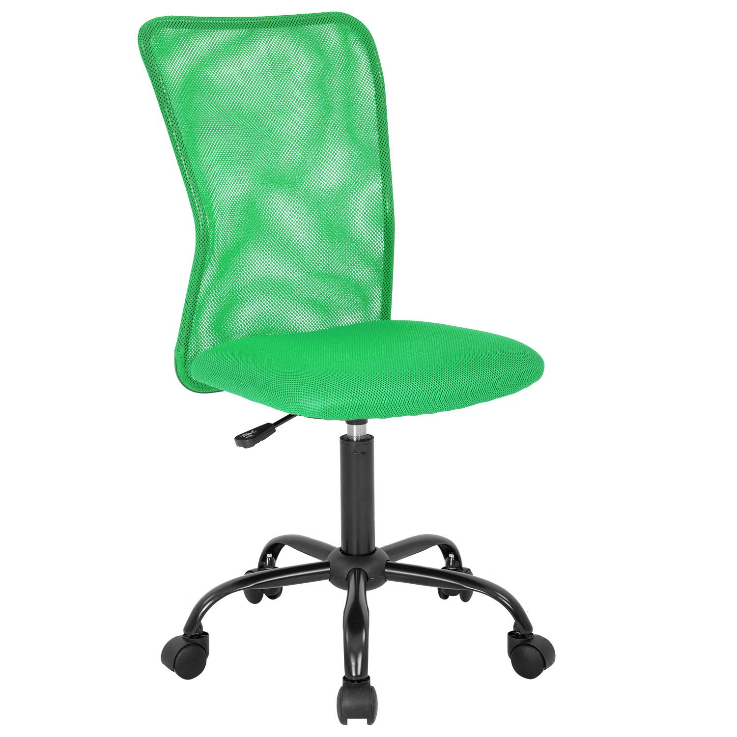 Ergonomic Mesh Office Chair with Back Support No Arms Computer Desk Chair-image