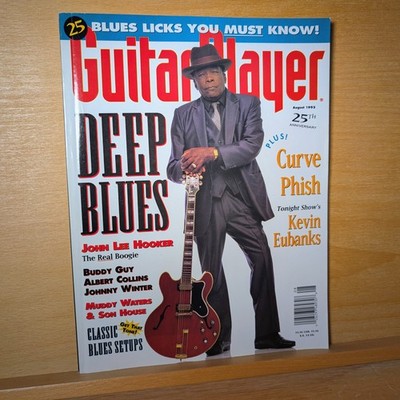 Guitar Player Magazine August 1992 John Lee Hooker
