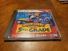 JumpStart Adventures 5th Grade PC/Mac, 1997 CD Rom Knowledge Adventure