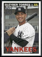 2021 Topps #70YT-17 Gleyber Torres 70 Years of Topps Baseball (Series 1)