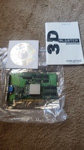 希少】3D Blaster Banshee CT6750 AGP ビデオカード 希少】3D Blaster