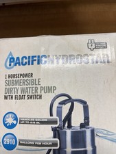 Pacifichydrostar 1 HP Submersible Water Pump With Float Switch