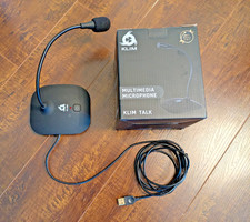 Microphone for PC, MAC, PS4, Laptop, ZOOM, Skype, Gaming KLIM Talk USB Desk