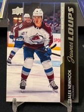 2021-22 Upper Deck Series 2 Alex Newhook Jeunes Loups Young Guns #461 French